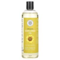 Pure Body Naturals, Ekologiškas saulėgrąžų aliejus, 16 fl oz (473 ml) yellow