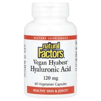 Vegan Hyabest, Hyaluronic Acid, 120Mg, 60 Veggie Capsules