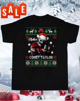 Corey Taylor Slipknot Ugly Christmas Black Rare T-Shirt S To 5XL GS376 Unisex T-Shirt M black