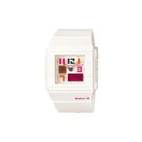 Casio CASIOBABY-G series 100m waterproof quartz movement resin strap Japanese and Korean watch women's watch white dial BGA-200PD-7B balta