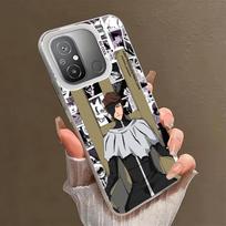 Bleach Anime Ichigo Kenpachi Soft Phone Case for Xiaomi Redmi 15C 15 14C 13C 12C Poco X5 X6 X7 Pro X3 F8 F7 Ultra M8 13 12 Cover Xiaomi Redmi 14C gray