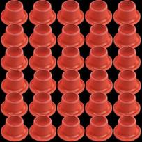 120/10PC Faucet Leak-proof Sealing Gasket Washer Silicone Raw Belt Triangle Valve Rubber Pipe Hose Prevent Dripping Leakage Plug 50PCS raudona