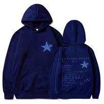 Billie Hit Me Hard and Soft Hoodie Spring Autunm Casual Fabric Street Fashion Roller Skating Running Sweatshirt Cyberpunk Style S black