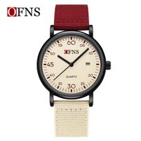 Unisex retro kvarcinis tylus laikrodis su kalendoriumi studentams