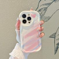 Stars Case for Xiaomi POCO X5 X3 X6 Pro X4 NFC F3 F4 GT M3 M4 M6 Pro 5G MI 12 11 Lite 5G NE 12T Soft 3D Wavy Curved Edge Cover POCO X5 5G white