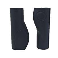 2Pcs Barbell Dumbbell Training AntiSlip Silicone Grip Thick Barbell Fitness Gym Bar Grip for Kettlebell Row Pullers 1 black
