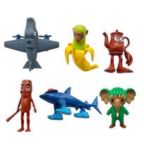 Italian Brainrot Tung Sahur Figure Toy Tralalero Tralala Figures Bombardino Crocodilo Shimpanzini Bananini Model Decor Doll Gift