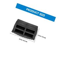 4Pcs Ladder Foot Cover Anti-Slip Rubber Mat Heavy-Duty Floor Protection Ladder Leg Caps Protective Covers for Stability Safety
