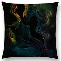 Naujas Atvykimas Abstrakčiai Spausduotas Lankstus Laisvės Gražios Elegantiškos Linijos Spalvingas Nuostabus Sluoksniuotas Pagalvės Užvalkalas Sofos Mesti Pagalvę 66x66cm raudonai ruda