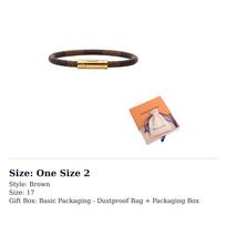 Lv Keep It Bracelet M8137D One Size 2 ruda