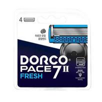 DORCO PACE7 ll exclusive fresh razor blades 7-piece set (4 pieces) gray