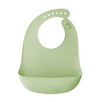 Silicone world Waterproof Silicone Bibs Baby Kids Stuff Kids Bib Aprons Girl Boy Adjustable Soft Silicone Bib Baby Feeding Stuff blue