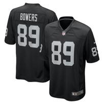 Mens Oversized Embroidered American Football Jersey Tigers Raiders Team Fan Apparel Casual Sportswear Assault Black 89 Gen2 gray