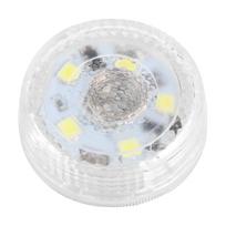 Automobilinis LED lietimui jautrus šviestuvas, belaidis lipdukas, aplinkos apšvietimas, didelis ryškumas, įmontuota mygtukinė baterija(Balta šviesa ) white