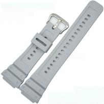 For Casio 3516 Watch Strap DW-H5600 DW H5600 DW-H5600MB Champion's Heart Small Square Solar Watch Resin Silicone Strap Watchband 18mm pilka spalva