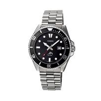 CASIO Custom Collection MDV 106 1 Kvarcinis mechanizmas Nerūdijančio plieno apyrankė Laikrodis Unisex Juodas ciferblatas MDV-106-1A(Watch4--) Swordfish Submariner Silver President Chain gray