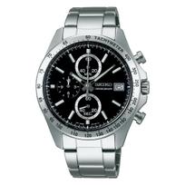 SEIKO SELECTION SBTR005 Date Black Dial [Seiko Watch] Men's Watch, Battery-Powered Quartz, Chronograph, Calendar, black