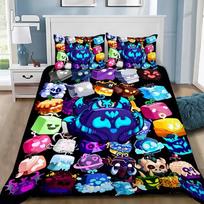 Blox Fruits Duvet Cover Pillowcase Bedding Set  Adult Boy Girl Bedroom Decoration Children Gift Single Double Size 140x210cm