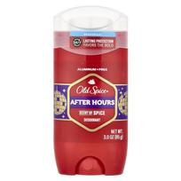 Old Spice, After Hours Deodorant, Spice, 3 oz (85 g) red
