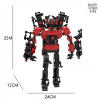 Titans TV Man Assembling building Blocks Toilet Man Children MOC Building Blocks Puzzle Assembly City Brick Toys Christmas Gift