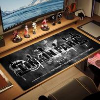 Band Logo Linkin-Park Color Mouse Pad Large Gaming Table Cushion Non-slip Laptop Tablet Big Mousepad XXL Mat Mini PC Playmat With Lock edge 30cmx60cm(11.8x23.6inch) brown