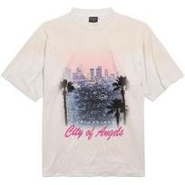 Balenciaga City Of Angels Faded T-Shirt 764235TSVR29012 L balta