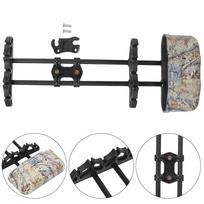 Archery Hunting Quick Release for 5 Arrows Quiver for Compound Bows Container AccessoryCamo tamsiai žalia spalva