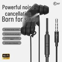 iKF Sleep Wired In-Ear Noise-Cancelling Sleep Headphones