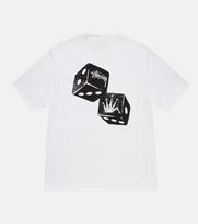 Stussy Shakers Tee Large New With Tags White Unisex T-Shirt L black
