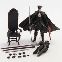 15cm Figma 536 Bloodborne Lady Maria DX Version Joints Moveable Action Figure PVC statue Toys Desktop Model Ornaments Kids Gift black