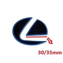 For Lexus ES RX NX LS RX350 IS20 IS250 RX300 RX330 GS300 IS200T Steering Wheel Horn Button Emblem Badge Sticker Decal Trim 30mm(new model car)