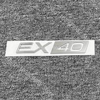 EX40 EX30 Volvo EX40 EX30 stiliaus aksesuarai Galinės bagažinės dangčio logotipas Lipdukas Emblema Deca white