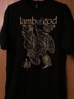 Lamb Of God - “Ashes Of The Wake” - Black Shirt/Graphic Print/XXL/M&O Gold M black