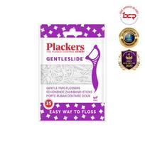 Plackers švelnus slystantis dantų siūlas (35 vnt.) white
