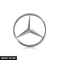 3D Metal Car Bonnet Logo Sticker Hood Decal For Mercedes Benz W204 W211 Amg W177 GLC GLK CLA GLA W211 W212 W213 C63 E300 W176 gray