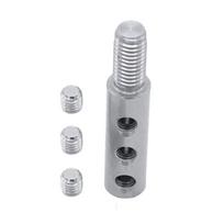 Thread M12/M10 Compatible Gym Cable Stopper Cable Ball Stopper M-10 gray