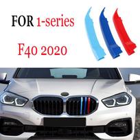 3 vnt. priekinių grotelių apdailos juostelės, skirtos BMW 1 2 3 4 5 6 7 8 X1 X2 X3 X4 X5 X6 X7 Z4 E46 E90 F30 E60 E81 F20 F45 F36 F10 F48 F25 serijoms