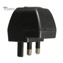 Cigaretės žiebtuvėlio lizdas 240V JK kištukas į DC 12V automobilio furgono įkroviklio maitinimo adapteris black