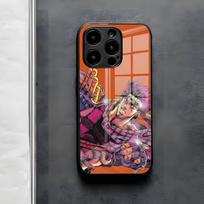 JoJo Keisti Nuotykiai Telefono dėklas Skirtas IPhone 17 Air 16 E Pro Max 15 14 13 Mini 12 Pro 11 Max Plus Juodas Stiklinis Dangtelis iPhone 13ProMax