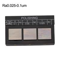 Batch Workpieces Sampling Lathe Milling Sample Roughness Comparison Sample Grinding gray