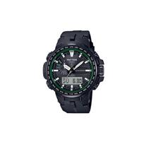 Casio PRO TREK Series-Disc Dual Display Series Outdoor Mountaineering Exclusive Dual Display Multi-Function Sports Smart Watch Quartz PRW-S6100Y-1 juoda