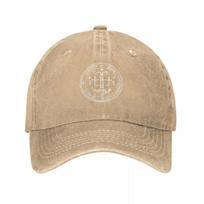 Holy Seal of Archangel Gabriel Sigil invoke Strength and Protection Baseball Cap funny hat winter hats for Unisex Women Caps Unisexs beige