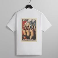 Kith for Olympics Heritage Paris France 1924 Vintage Tee White T-Shirt Size XXL Unisex T-Shirt M white