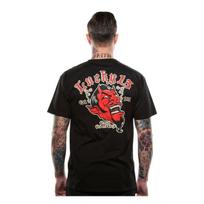 Lucky 13 Grease, Gas And Glory Black T-Shirt M Unisex T-Shirt XXXL black