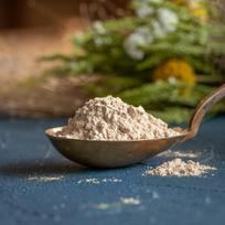Ekologiški balkšvojo gysločio luobelių milteliai (Psyllium Husk) : svoris - 400 g