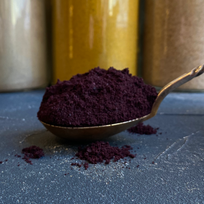 Ekologiški Aliejinės kopūstpalmės (acai) liofilizuotų uogų milteliai : svoris - 10 kg