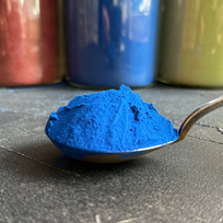 Ekologiški mėlynosios spirulinos milteliai : svoris - 100 g