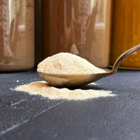 Ekologiški česnakų milteliai : svoris - 1 kg