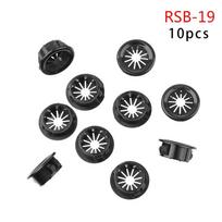 10pcs/set Practical Organizer Cable Clamp Buckle Line Line Box Wire Hole Cover Computer Grommet Desk Table Cable Fastener