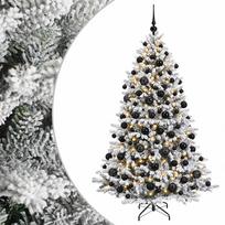 vidaXL Dirbtinė kalėdinė eglutė su rutuliuku 240 cm 300 LED